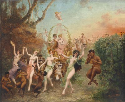 Festa di fauni e ninfe da Moritz Stifter